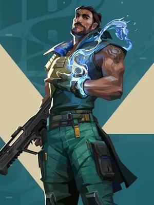 This is the Avatar Image for the Harbor (Valorant) AI Voice and Text to Speech Generator